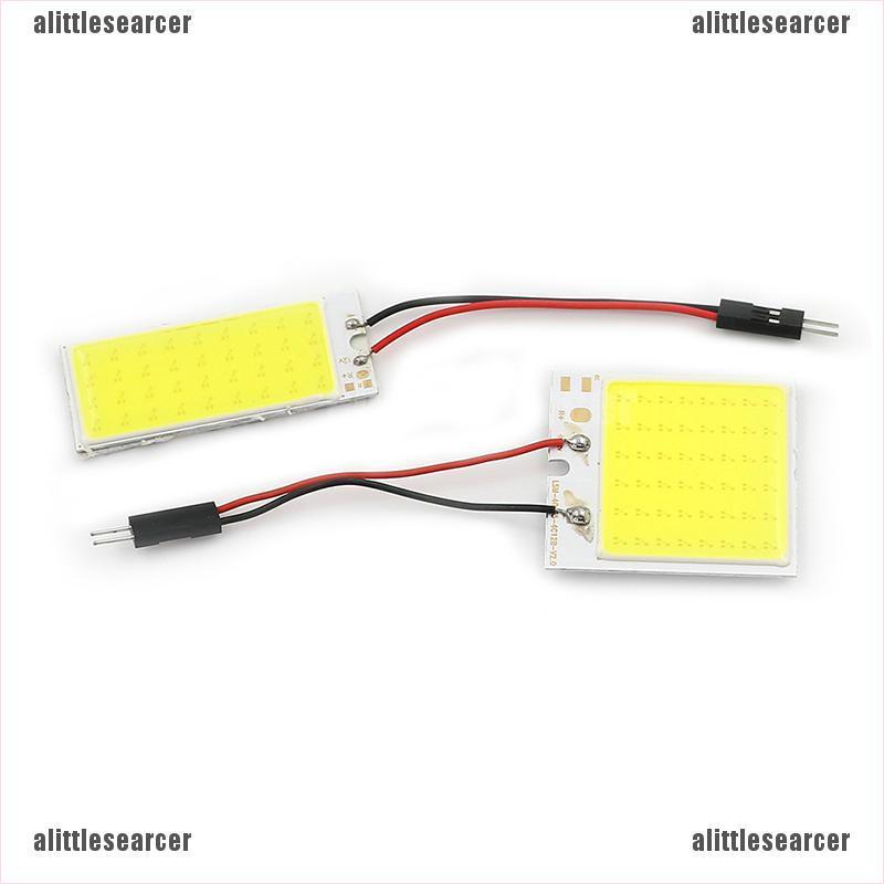 Đèn led cob 12v 36 / 48 smd Ánh Sáng Trắng Gắn Bảng Điều Khiển Nội Thất Xe Hơi