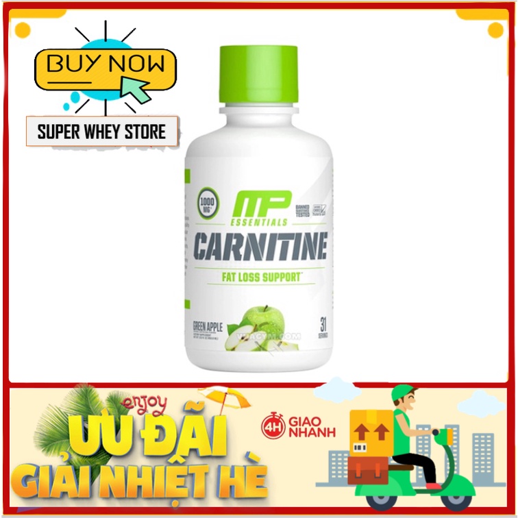 (HÀNG NỘI ĐỊA)L-Carnitine Hỗ trợ giảm cân, giảm mỡ  dạng siro lỏng vị ngon hấp dẫn ( 31serving)