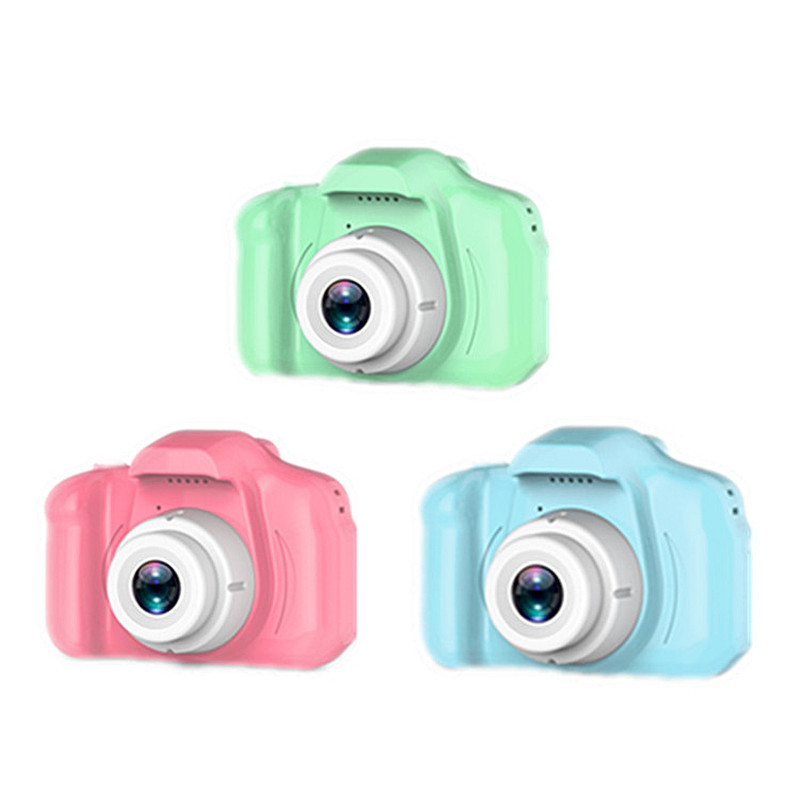 Máy Ảnh Kỹ Thuật Số Mini 2.0 Inch 1080p Dễ Thương Cho Bé