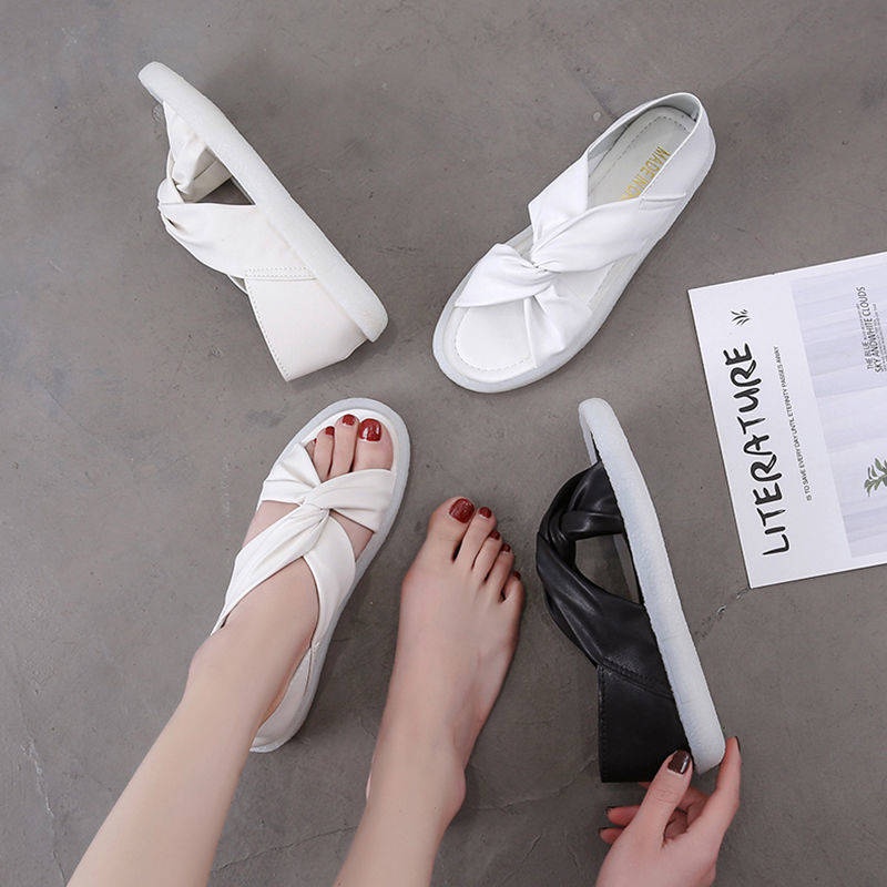 Giày Sandal Đế Bệt Chống Trượt Thời Trang Mùa Hè Mới Dành Cho Bà Bầu