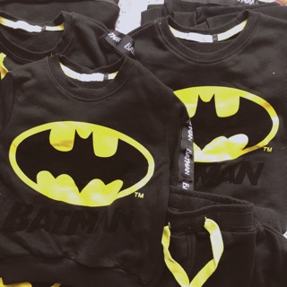 Bộ nỉ da cá đáp nhung batman bé trai Next