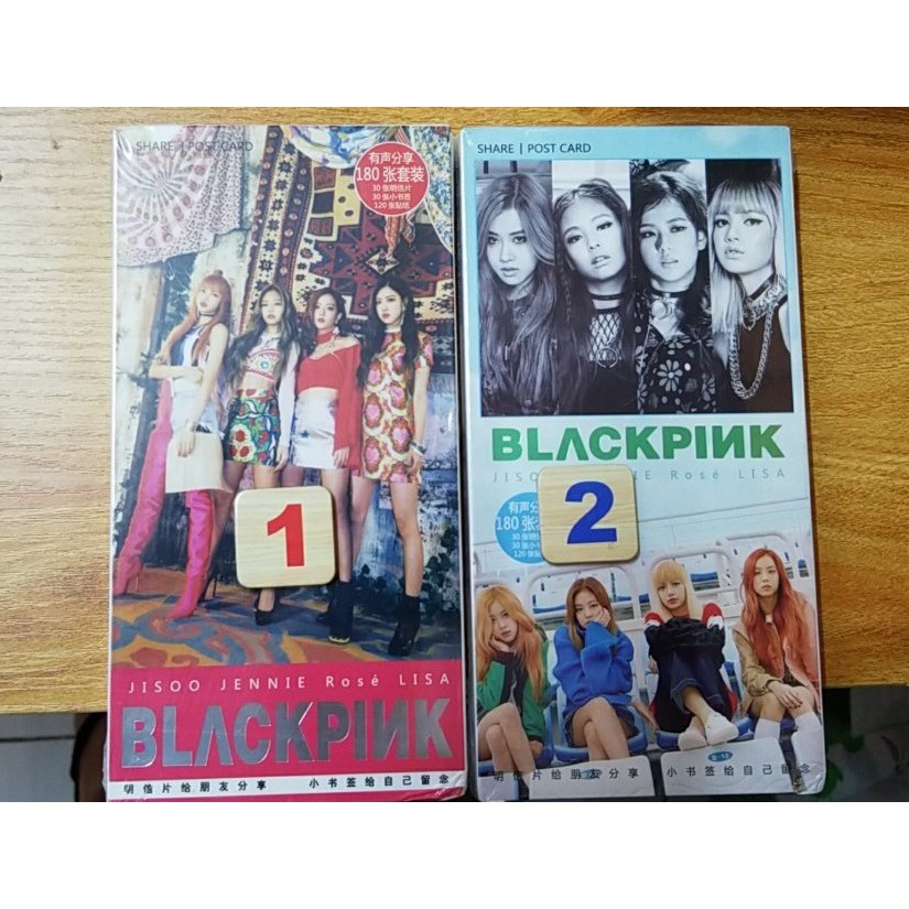 Postcard nhóm Blackpink