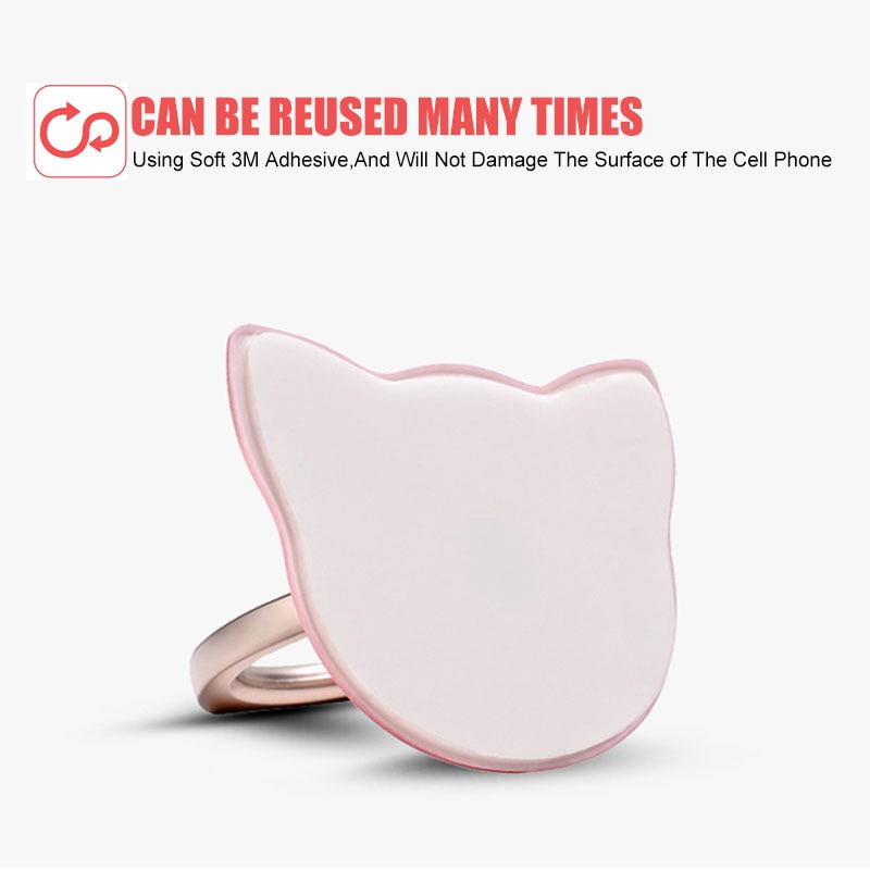 Set 3 giá đỡ dạng nhẫn đeo tay cho điện thoại iPhone X | BigBuy360 - bigbuy360.vn