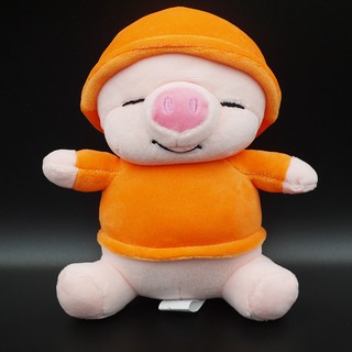 Thú Nhồi Bông Heo Đội Nón Cao 18cm SP0129