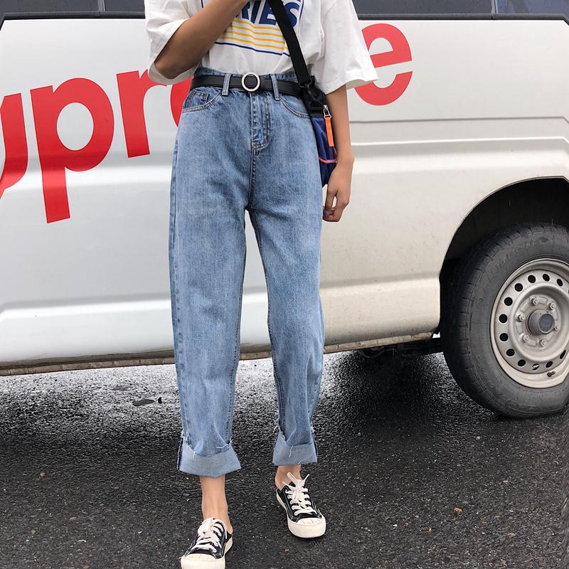 Girls clothes jeans solid color trousers cotton high quality fast delivery