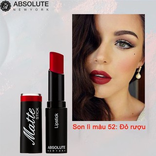 Son lì Absolute New York Matte Lipstick NFA 4g