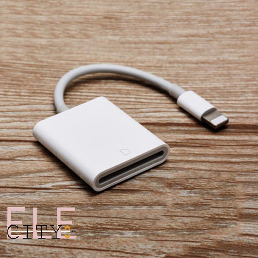 Đầu Đọc Thẻ Nhớ Sd Otg 20ele Cho Điện Thoại Apple