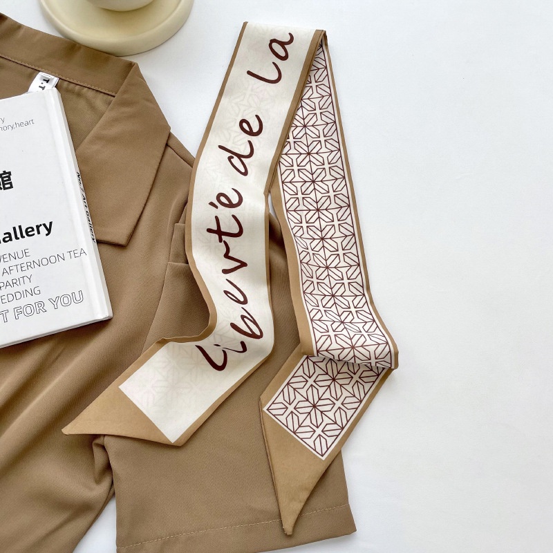 Khăn Lụa Satin Buộc Tóc Thắt Nơ Và Nơ Thời Trang Hàn Quốc Trang Trí Túi Xách