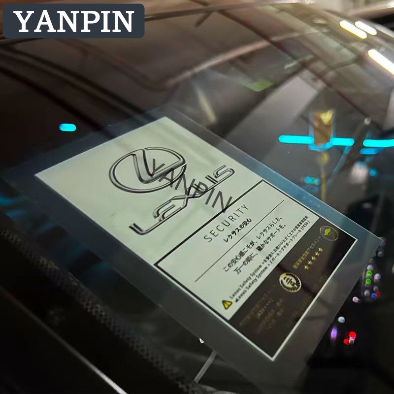 JDM Miếng Dán Tĩnh Điện Trang Trí Kính Chắn Gió Xe Hơi