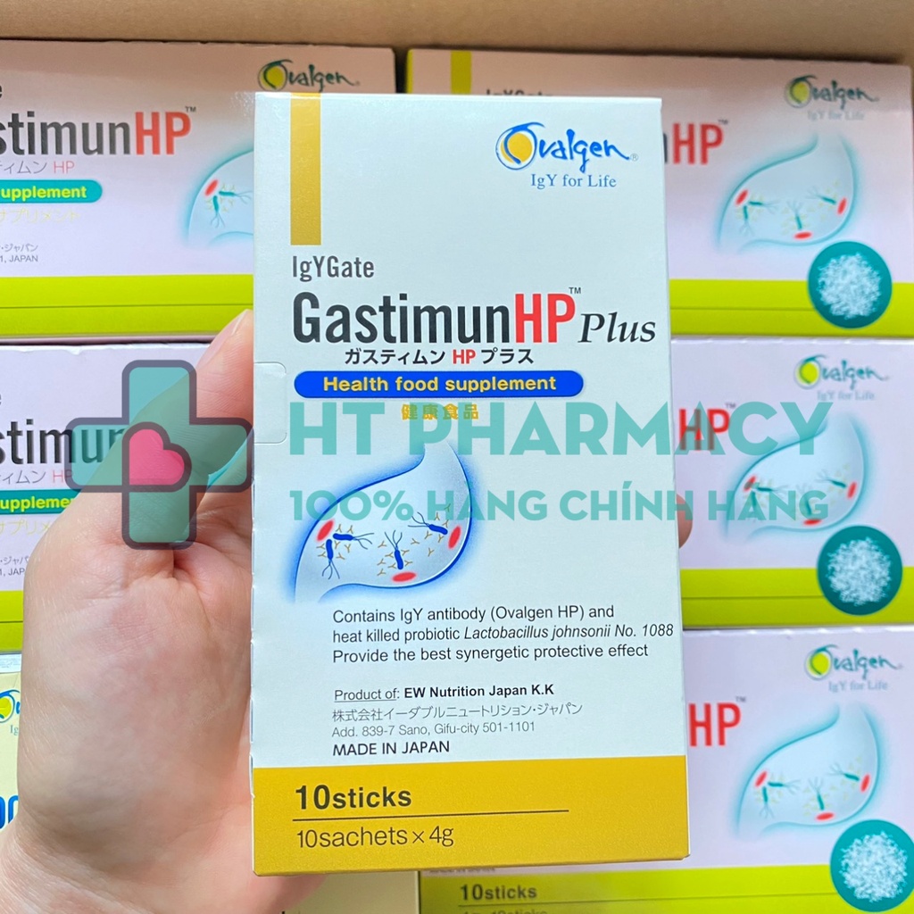GastimunHP Plus - Giúp tăng cường hiệu quả thải trừ HP