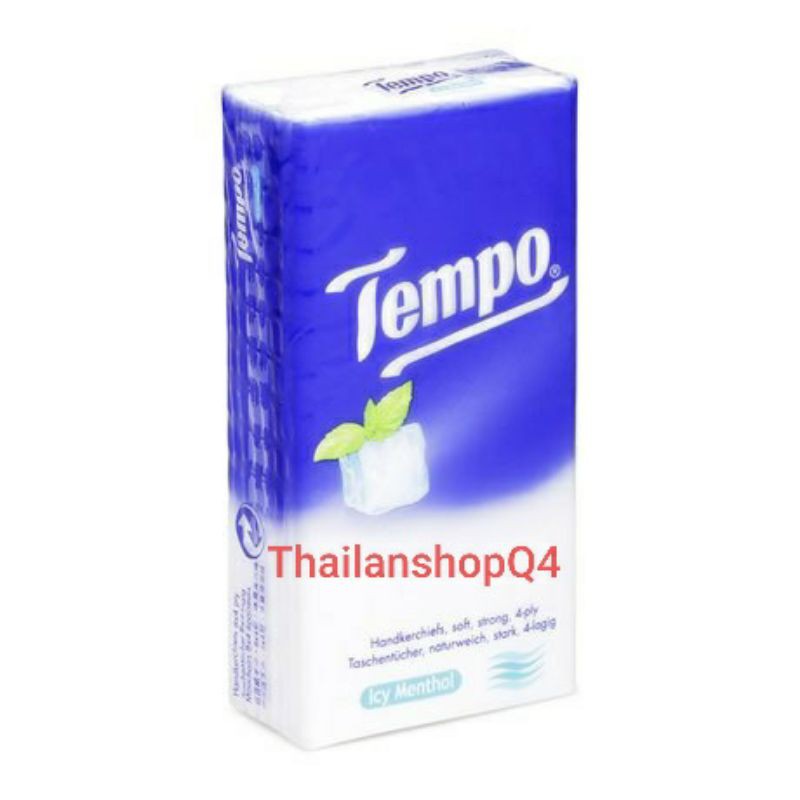 [Mã 267FMCGSALE giảm 8% đơn 500K] HCM- KHĂN GIẤY BỎ TÚI TEMPO