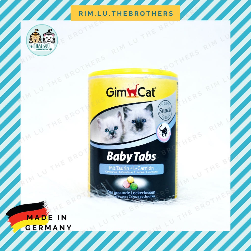 Vitamin dinh dưỡng GimCat Baby Tabs cho mèo - 240 viên