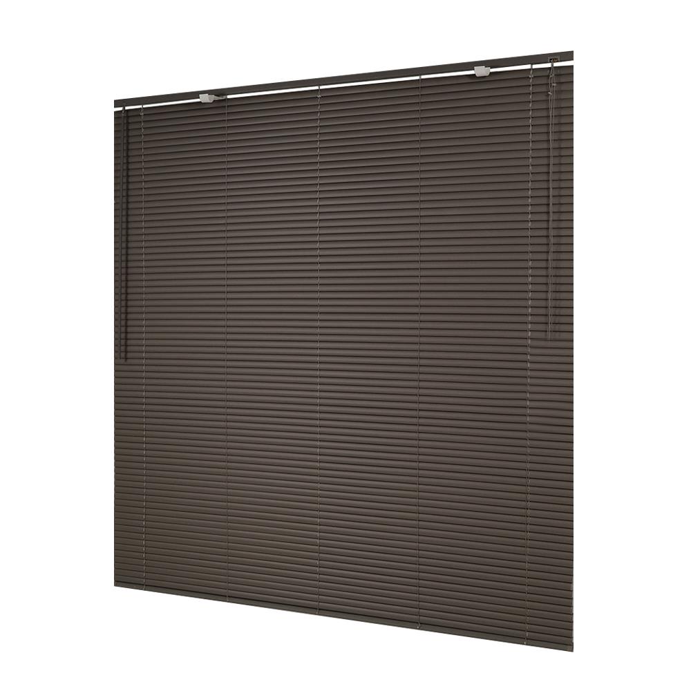 HomeBase HLS Rèm Màn cửa cuốn nhưa vinyl R155xC160cm màu nâu đậm