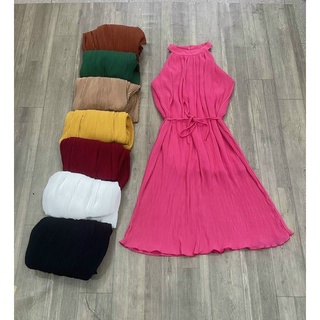 Đầm yếm dập ly.