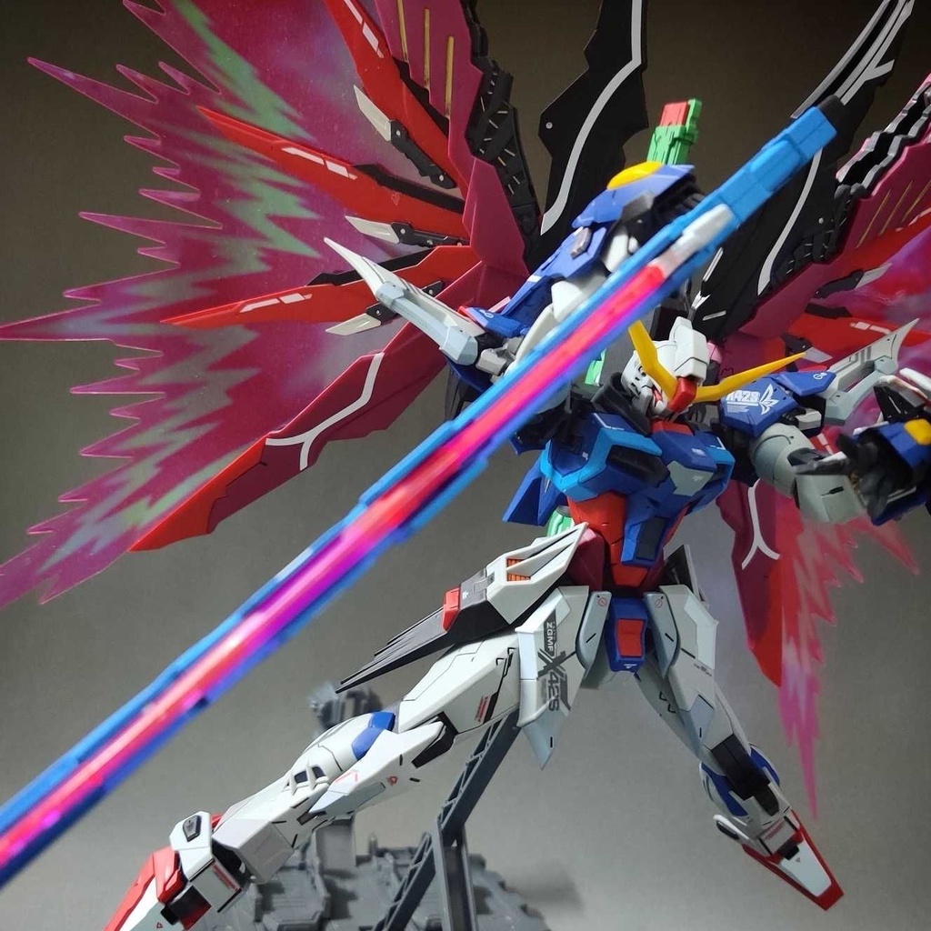 BANDAI Mô Hình Robot Gundam Hg1/144 Dark Assault Trang Trí