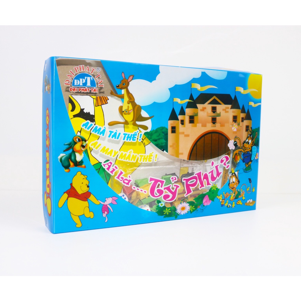 Cờ tỷ phú Đại Phát Tài ( zie Lớn ) bàn cờ 48cm x 48cm hàng Việt Nam loại tốt, Đồ chơi Boardgame giá rẻ chất liệu an toàn