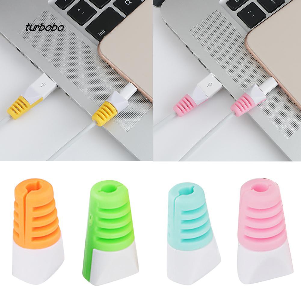 Đầu silicone bọc bảo vệ dây cáp sạc dễ thương tiện lợi