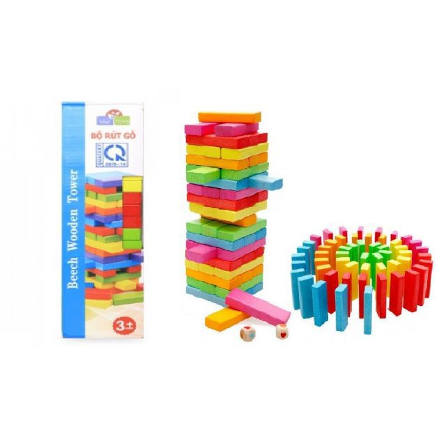 Sỉ Game Rút gỗ 48 - 54 thanh (size to - Size trung bình)