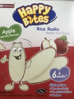 { hàng sẵn } Bánh gạo ăn dặm HAPPY BITES