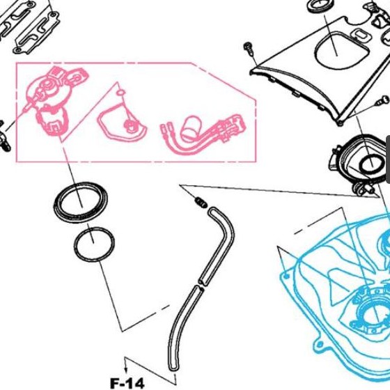 BỘ SIM BƠM XĂNG CÁC ĐỜI XE HONDA