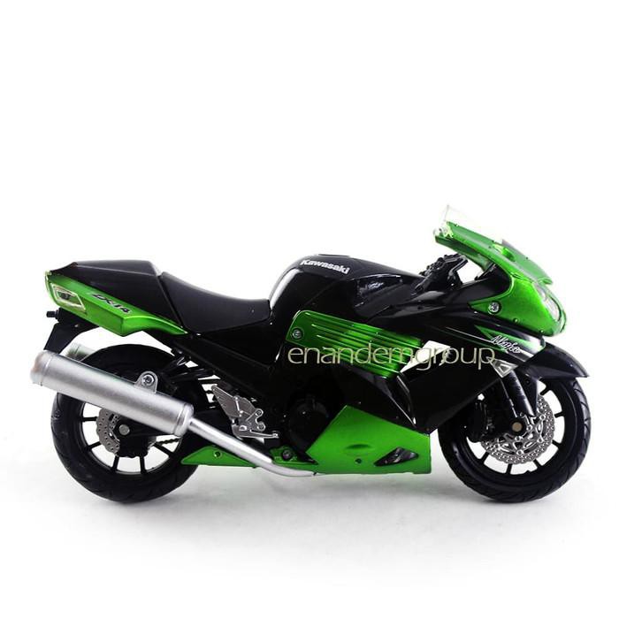 Mô Hình Xe Mô Tô Kawasaki Zx10 Diecast