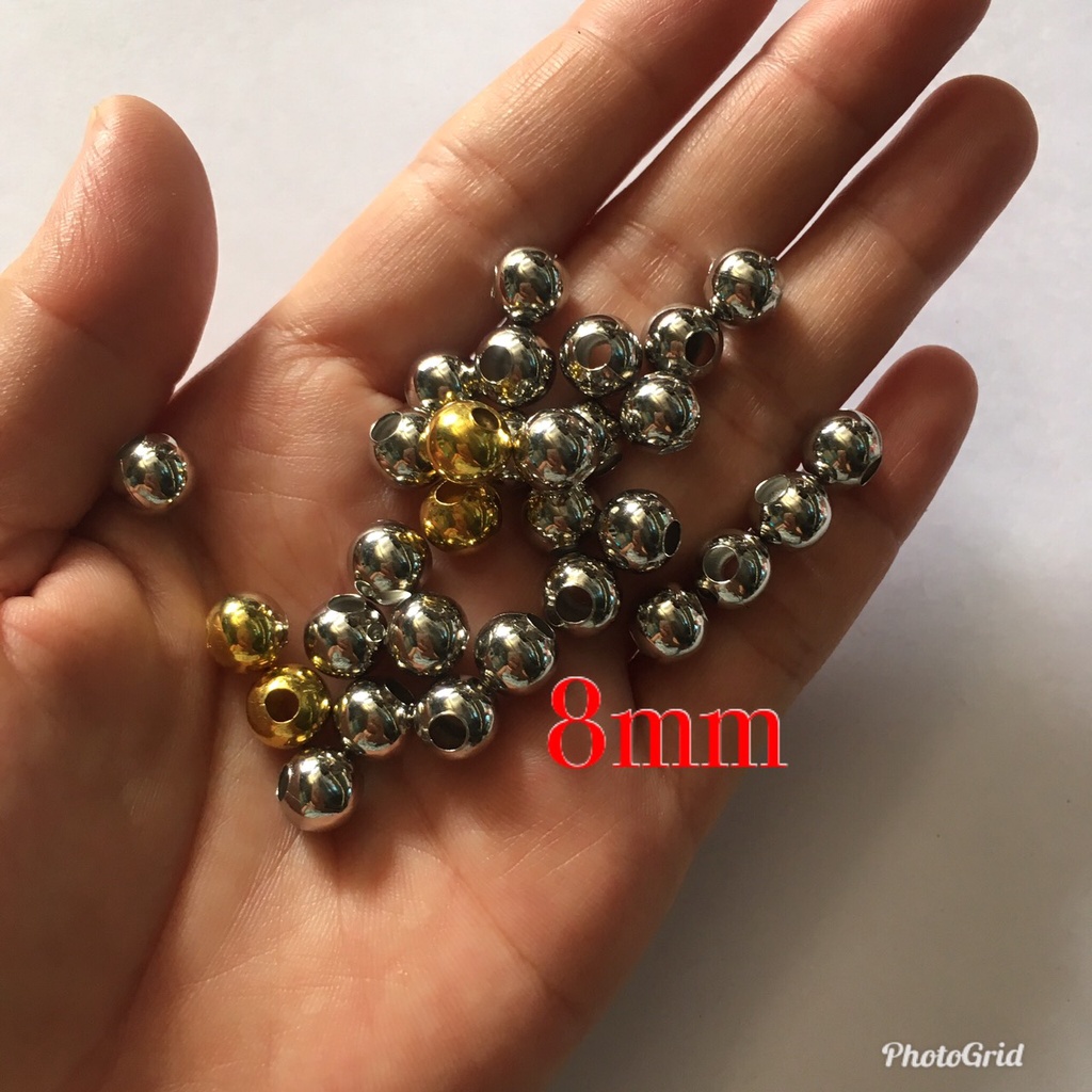 🌷🌷 Hạt bi tròn HỢP KIM 4-8mm 🌷🌷