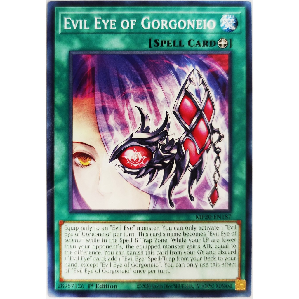 [Thẻ Yugioh] Evil Eye of Gorgoneio |EN| Common