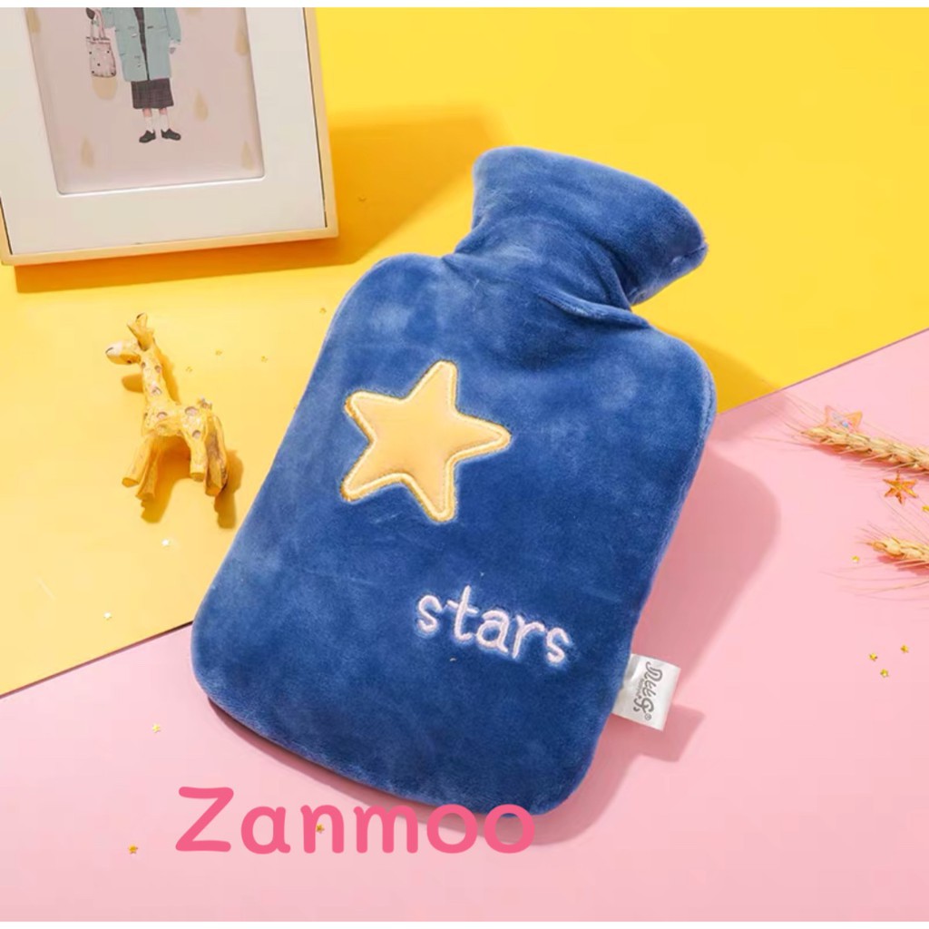 Zanmoo Hà Nội - [ Mẫu mới nhất shoppe 2020- Tặng Gương mini] Túi Chườm Bụng Nóng, Lạnh 500ML, túi chườm đau bụng Milion