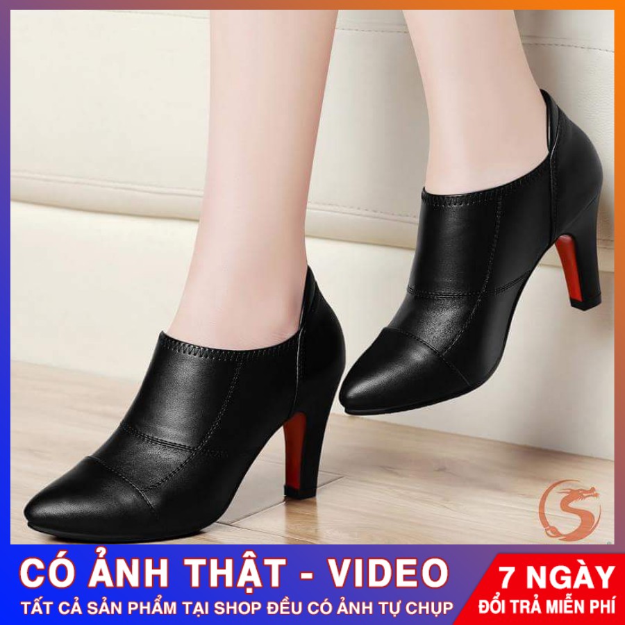 Giày boot cổ thấp ROSATA RO 7p - HÀNG VIỆT NAM - BKSTORE