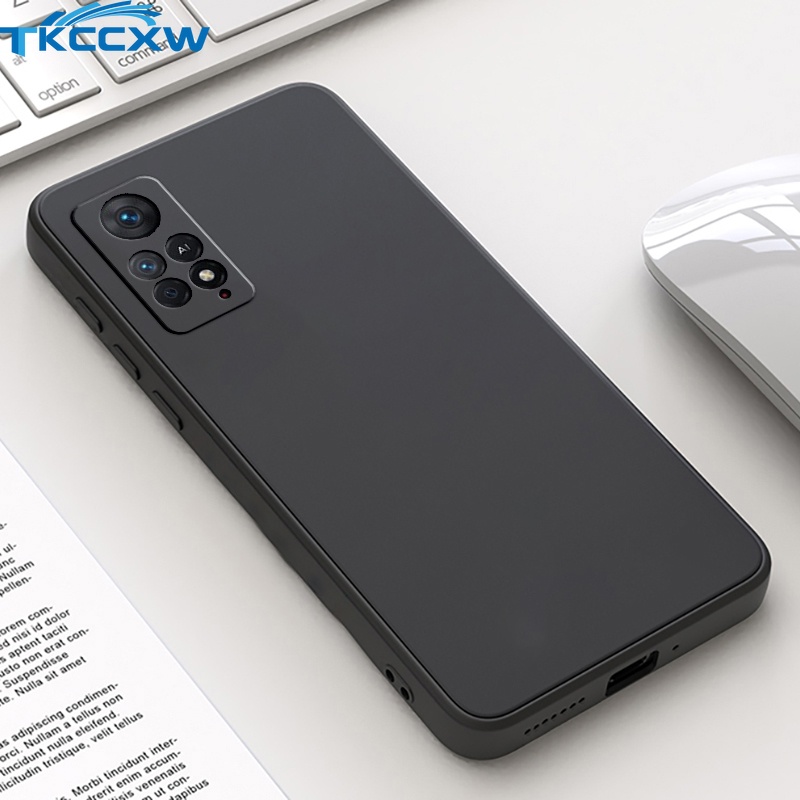 Ốp Điện Thoại TPU Mềm Chống Sốc Chống Rơi Bề Mặt Nhám Cho Xiaomi Redmi 10 Prime Redmi Note 11S 11T 11E 11 Pro+