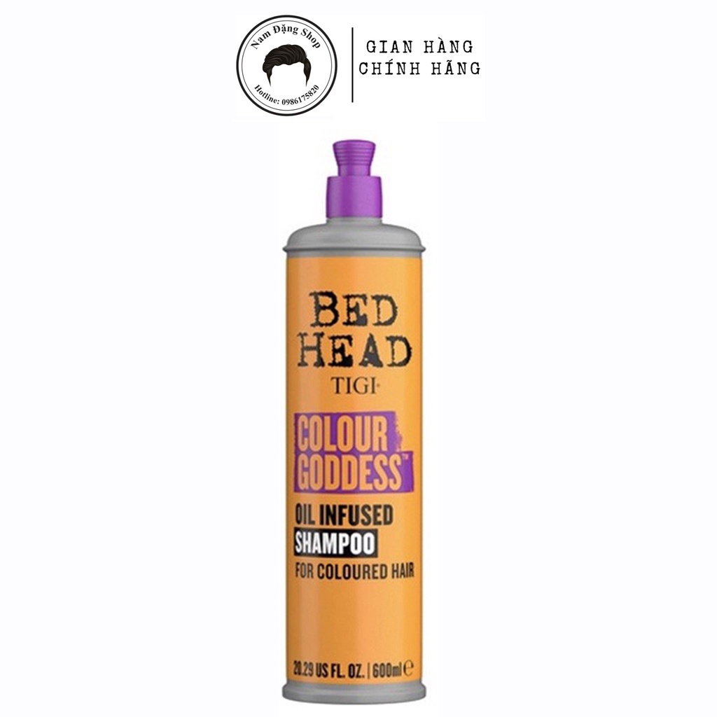 Bộ Dầu Gội &amp; Xả Chăm Sóc Tóc Nhuộm Tigi Bed Head Colour Goddess