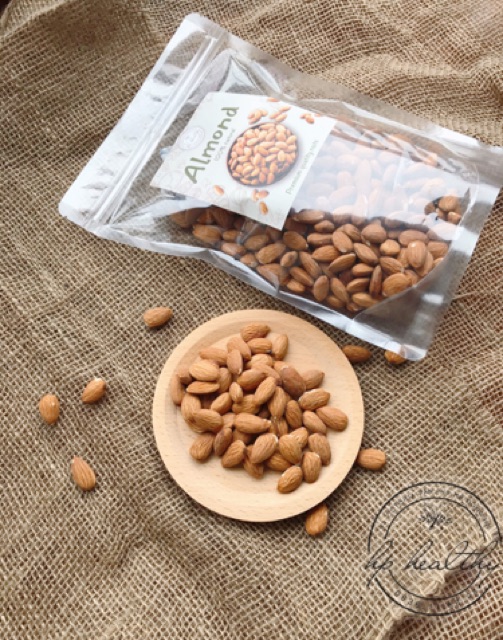 500G HẠT HẠNH NHÂN MỸ SẤY CHÍN NGUYÊN VỊ HP HEALTHY GIÒN NGON | BigBuy360 - bigbuy360.vn