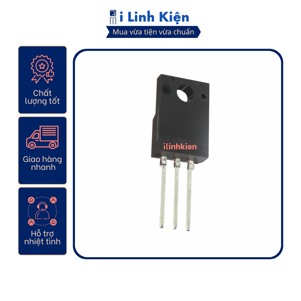 FQPF10N60C N-Mosfet 10A 600VTO-220F  chất lượng tốt