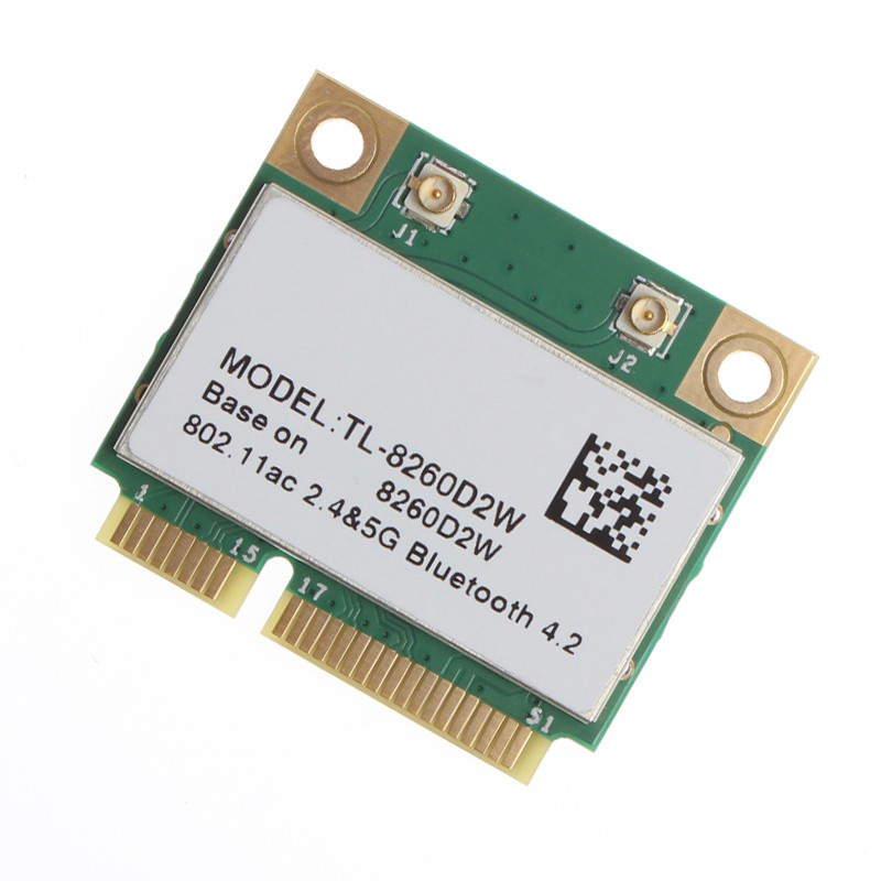 Card Wifi 802.11ac Mini Pci-E 2.4g / 5g Bluetooth 4.2 Cho Win7 / 8 / 10 | BigBuy360 - bigbuy360.vn