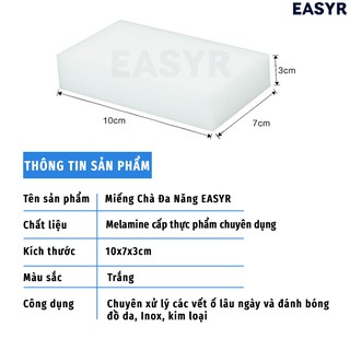 Miếng Chà Vệ Sinh Đa Năng EASYR [FREESHIP] đánh bật các vết bẩn cứng đầu, đánh bóng kim loại