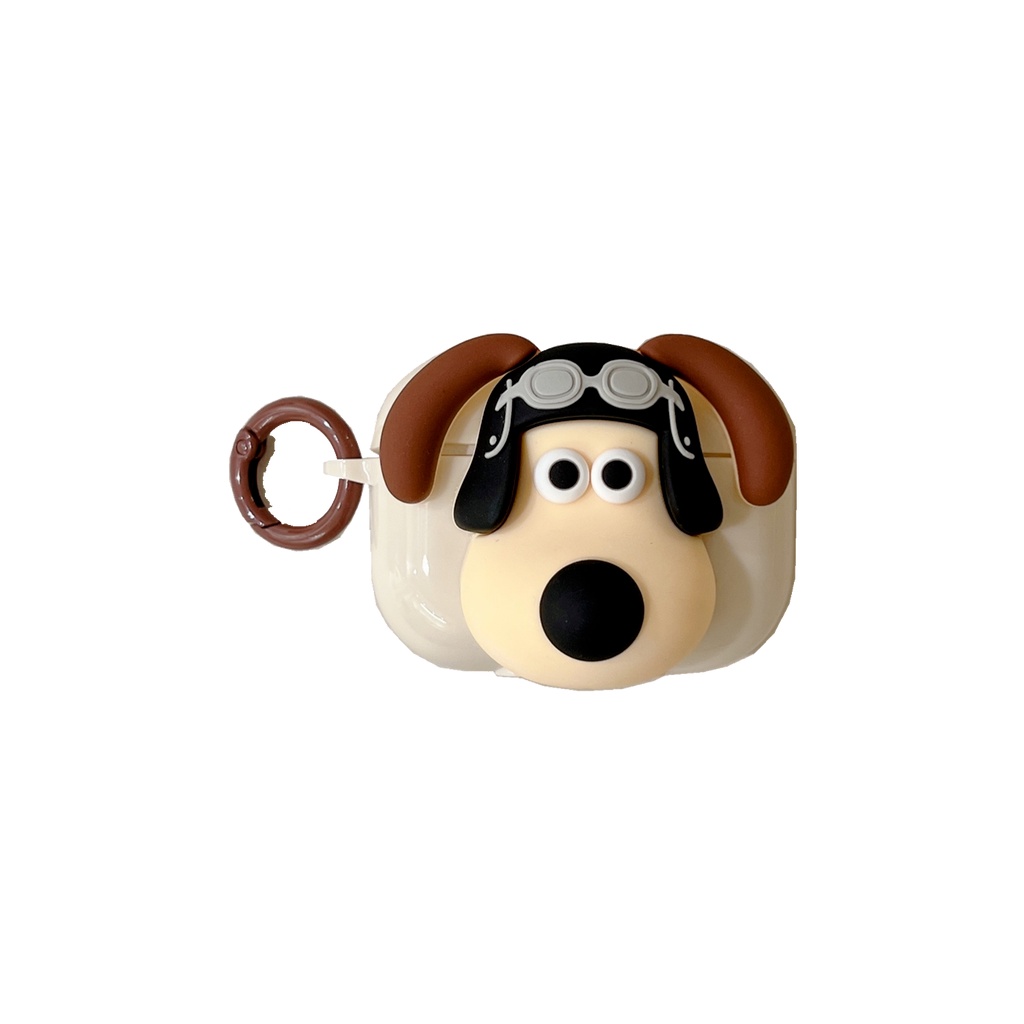 Vỏ Bảo Vệ Hộp Sạc Tai nghe không dây Airpods 1 2 3 Pro Ins Bằng TPU Mềm Hình Gromit Sáng Tạo