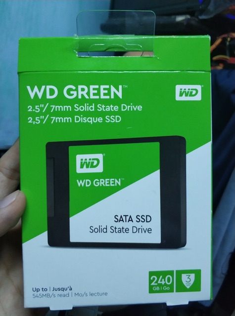 Ssd WD green 120GB