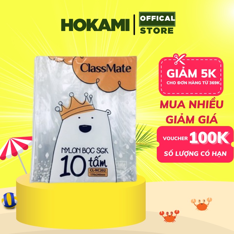 Bọc vở ôly - sách giáo khoa - bọc vở kẻ ngang - HOKAMI Store