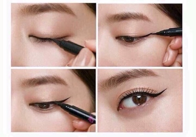 Bút Dạ Kẻ Mắt Chống Nước Kissme Heroine Make Smooth Liquid Eyeliner