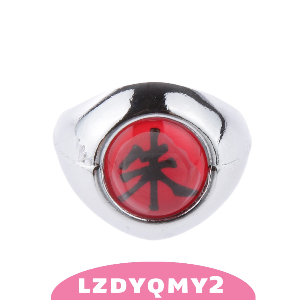 Nhẫn Kim Loại Hóa Trang Nhân Vật Trong Naruto Akatsuki