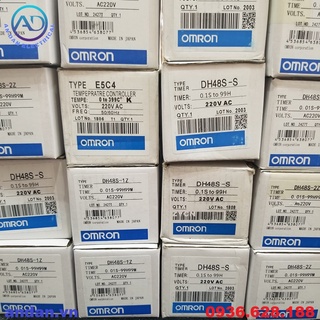 Rơ le thời gian, công tắc hẹn giờ, bộ relay timer omron dh48s-s, dh48s-1z, dh48s-2z 220vac, ac/dc24v