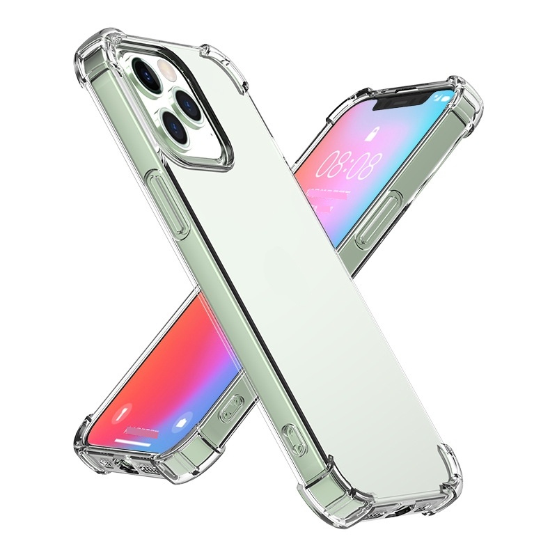 Ốp Điện Thoại Silicon Mỏng Trong Suốt Chống Sốc Chống Rơi Bảo Vệ Ống Kính Máy Ảnh Cho Iphone 14 14 Plus phone14 Pro Max