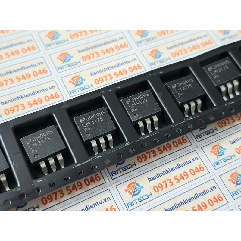 Combo 5 con LM317S IC nguồn TO-263