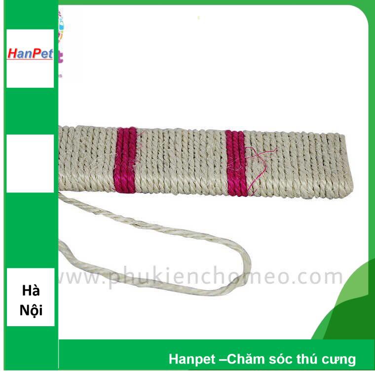 HN-SP1514 - Bàn cào hình hộp chữ nhật (WE220164) (hanpet 4711402) bàn cào móng cho mèo