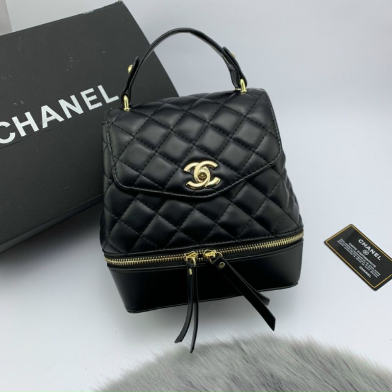 Balo nữ C N da mịn sz20cm 2 dây rời