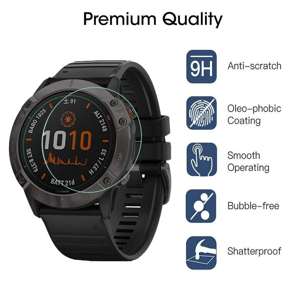 GARMIN Kính Cường Lực Cho Đồng Hồ Thông Minh Garmin Fenix 6x Pro