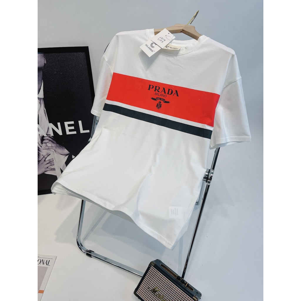 Áo thun nữ ngắn tay in chữ Miumiu, Milano, D.ior  chất cotton 100% siêu mịn mát