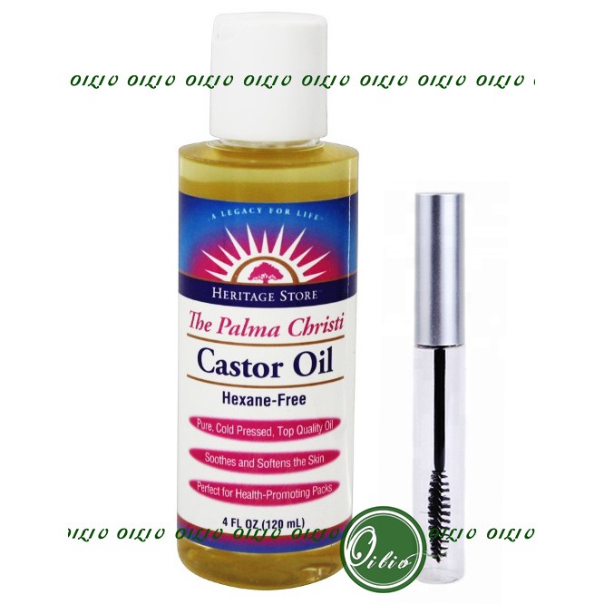 Lọ mascara Castor oil Dầu Thầu Dầu The Palma Christi Castor Oil dưỡng mi