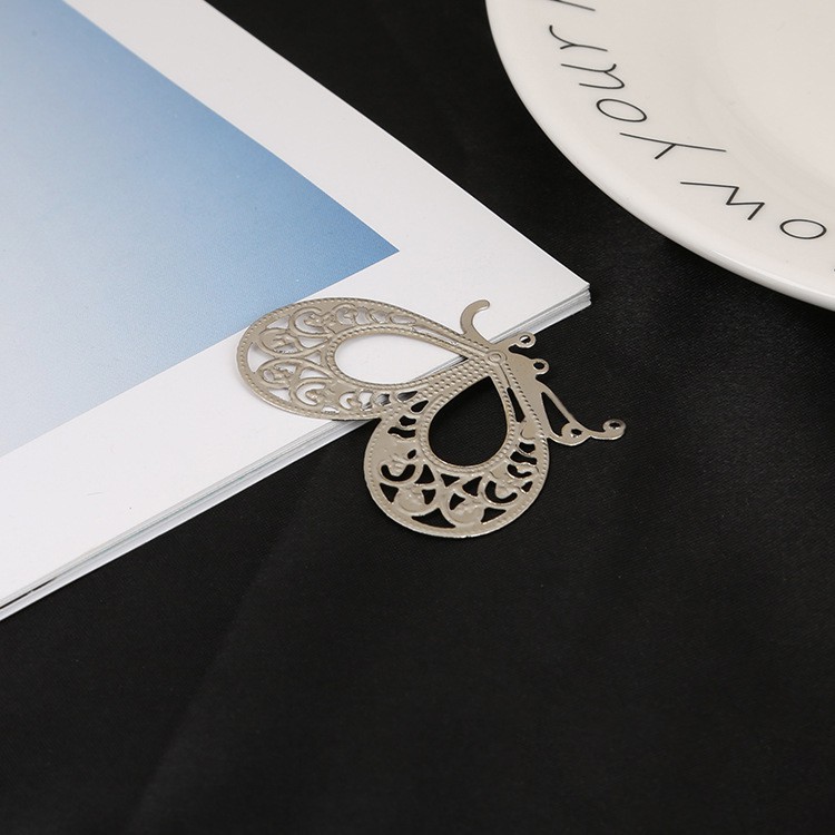 5 họa tiết bướm 35*46mm nguyên liệu làm trâm làm trang sức cổ trang