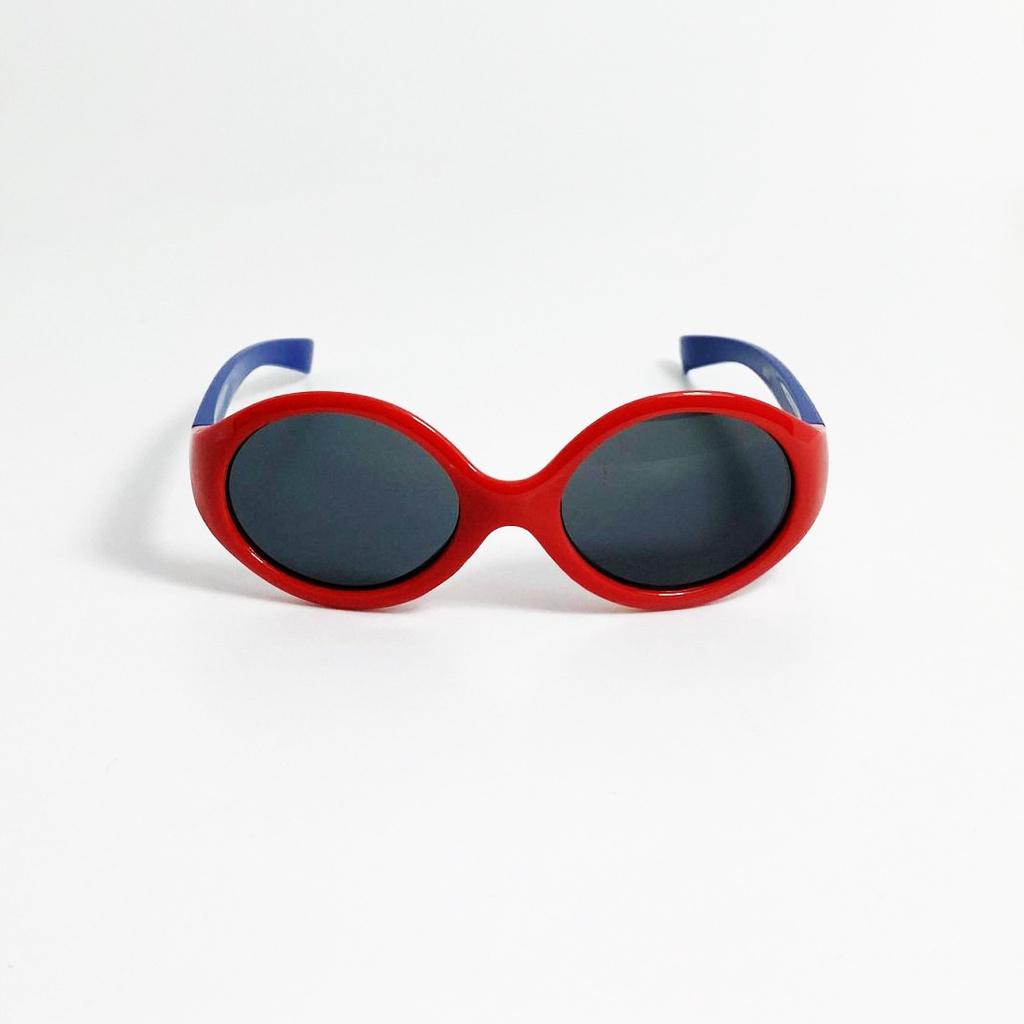 Kính mát trẻ em Jun Secret gọng nhựa, form ôm mặt, tròng đen chống tia UV cao cấp dành cho bé từ 1 đến 3 tuổi JS5822DEN